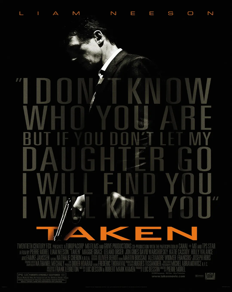 Taken Films that are suitable and must be shown to female high school students nationwide