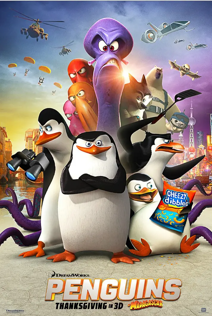 Penguins of Madagascar This world of looking at faces